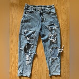 Wild Fable Distressed Mom Jeans (10)